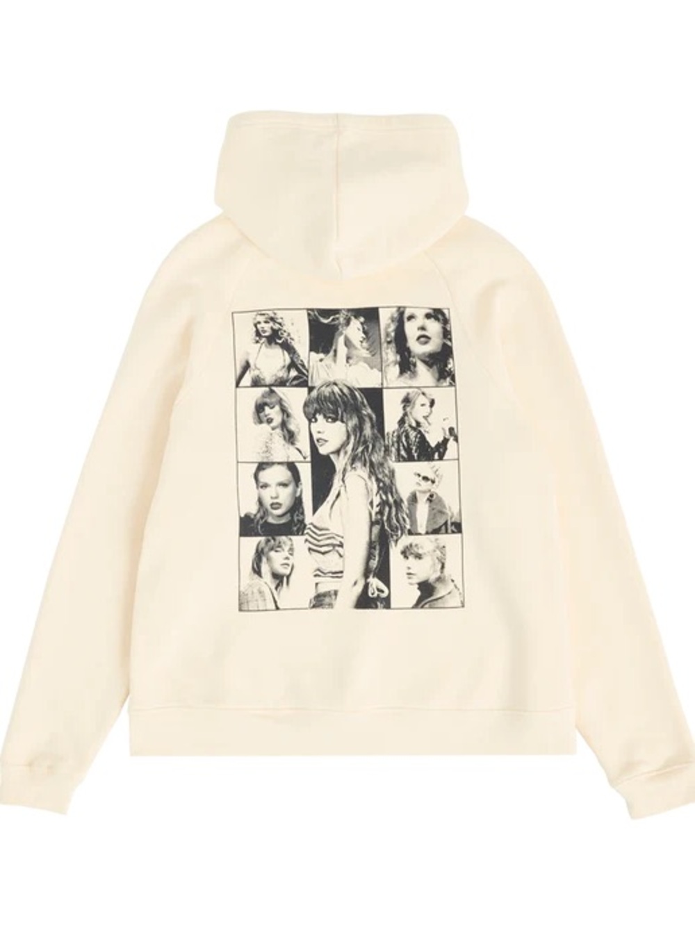 TAYLOR SWIFT (Official) - THE ERAS TOUR I BEIGE HOODIE (L)